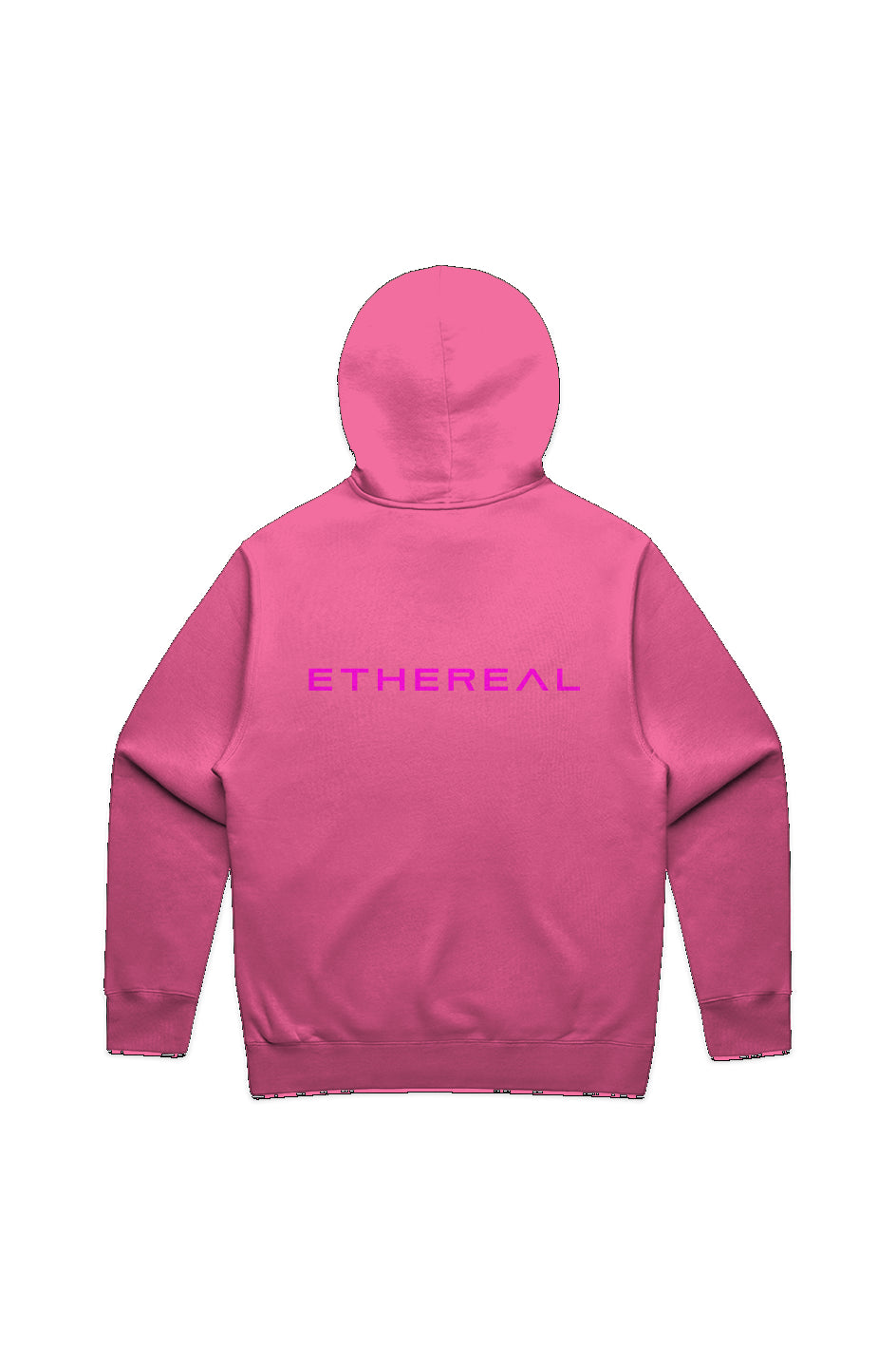 Classic Matte Pink Relaxed Hoodie
